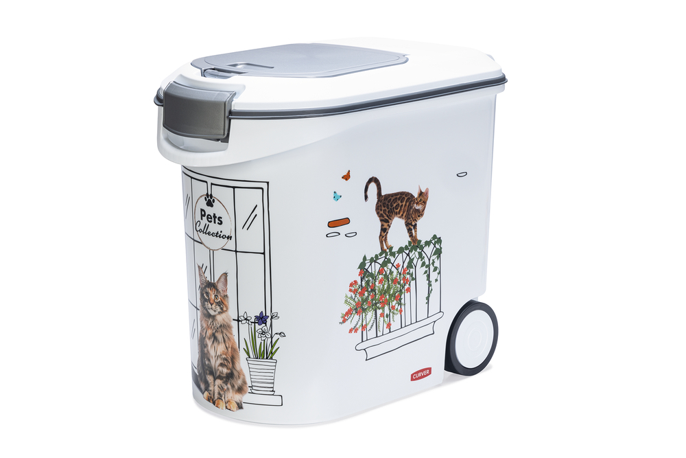 Curver Kat - Voercontainer - 35 l - Wit