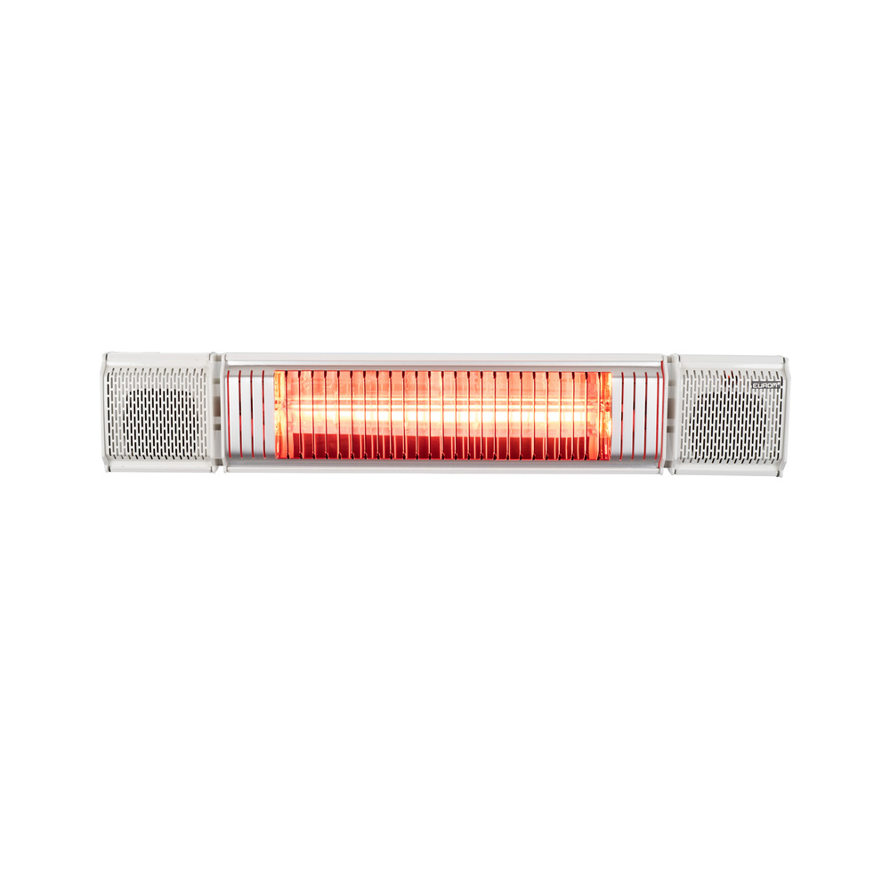 Eurom Heat and Beat - Hangende terrasverwarmer - Wit - 2000 W