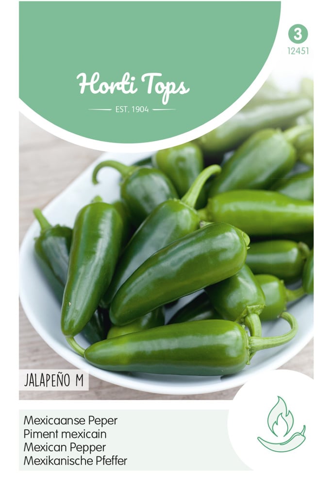 Hortitops Peper Jalapeno Mexicaans - Groentezaden