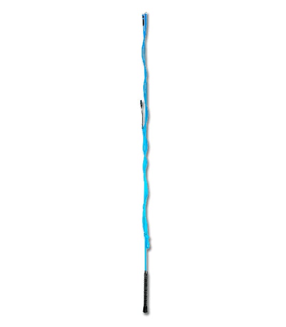 Waldhausen - Longeerzweep - Blauw - 180 cm