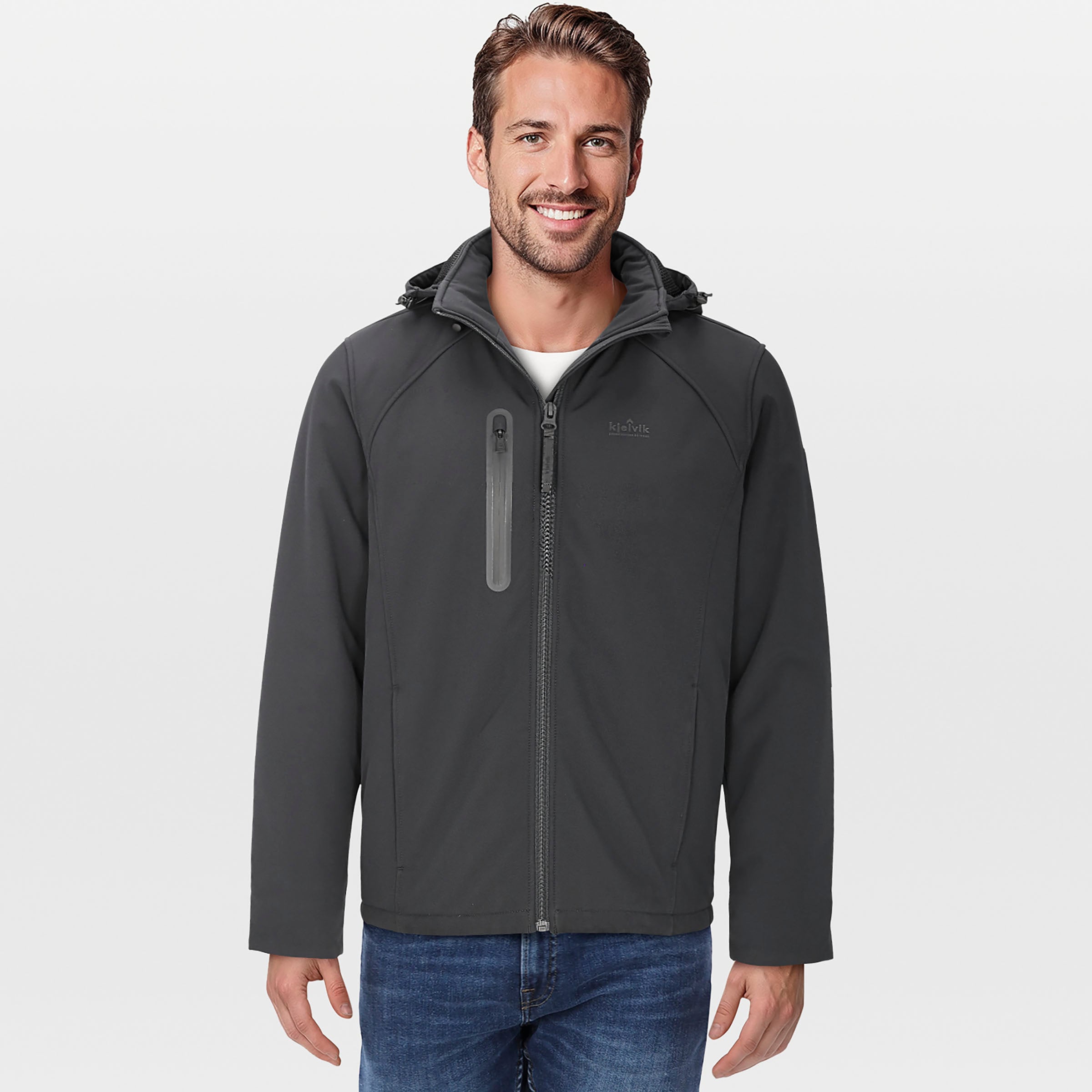 Kjelvik Taco - Softshell jas - Zwart - 4XL Kjelvik Taco - Softshell jas - Zwart - 4XL