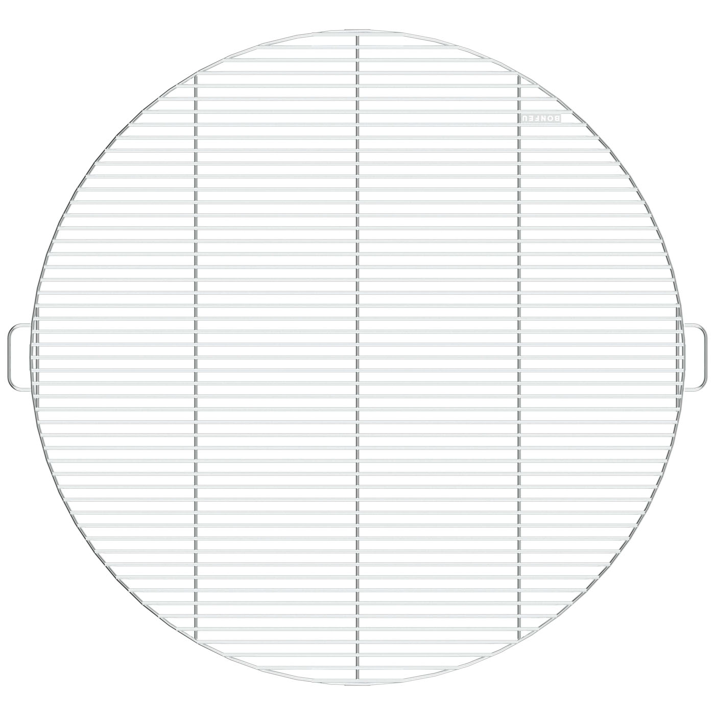 BonFeu - Grillrooster - Rond - Staal - 100 cm - Large