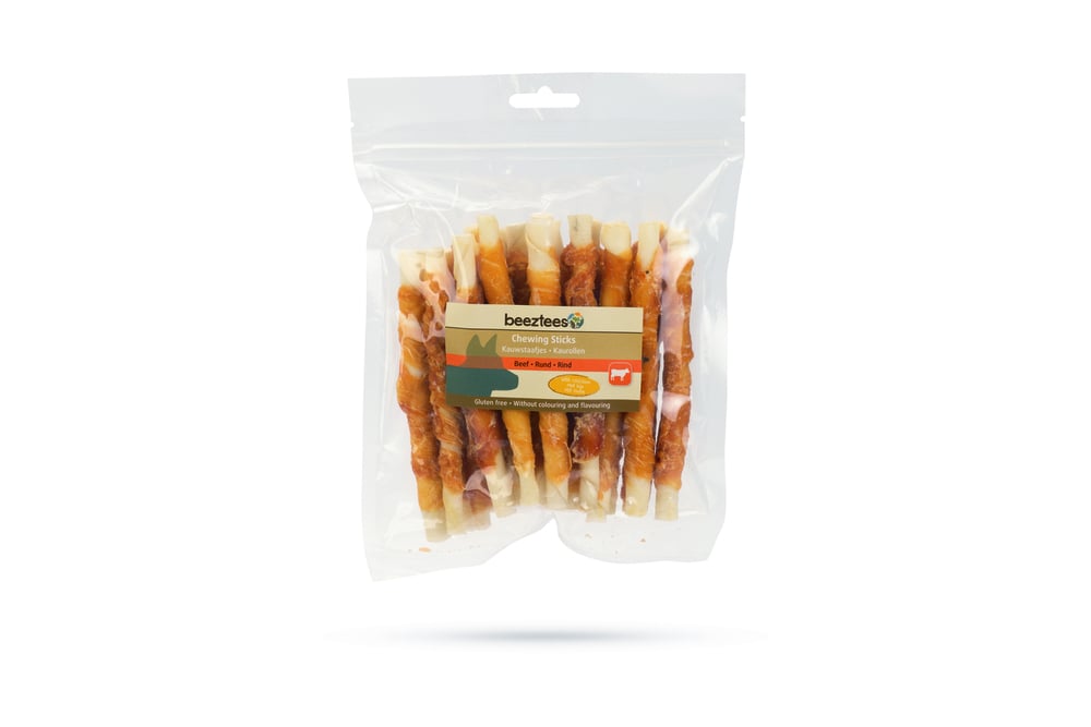 Beeztees Kauwstaafjes- Hondensnack - 20 Stuks - Kip