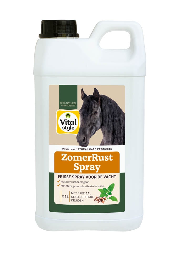 Vitalstyle Zomerrust Spray - Vachtverzorging - 2.5 Liter