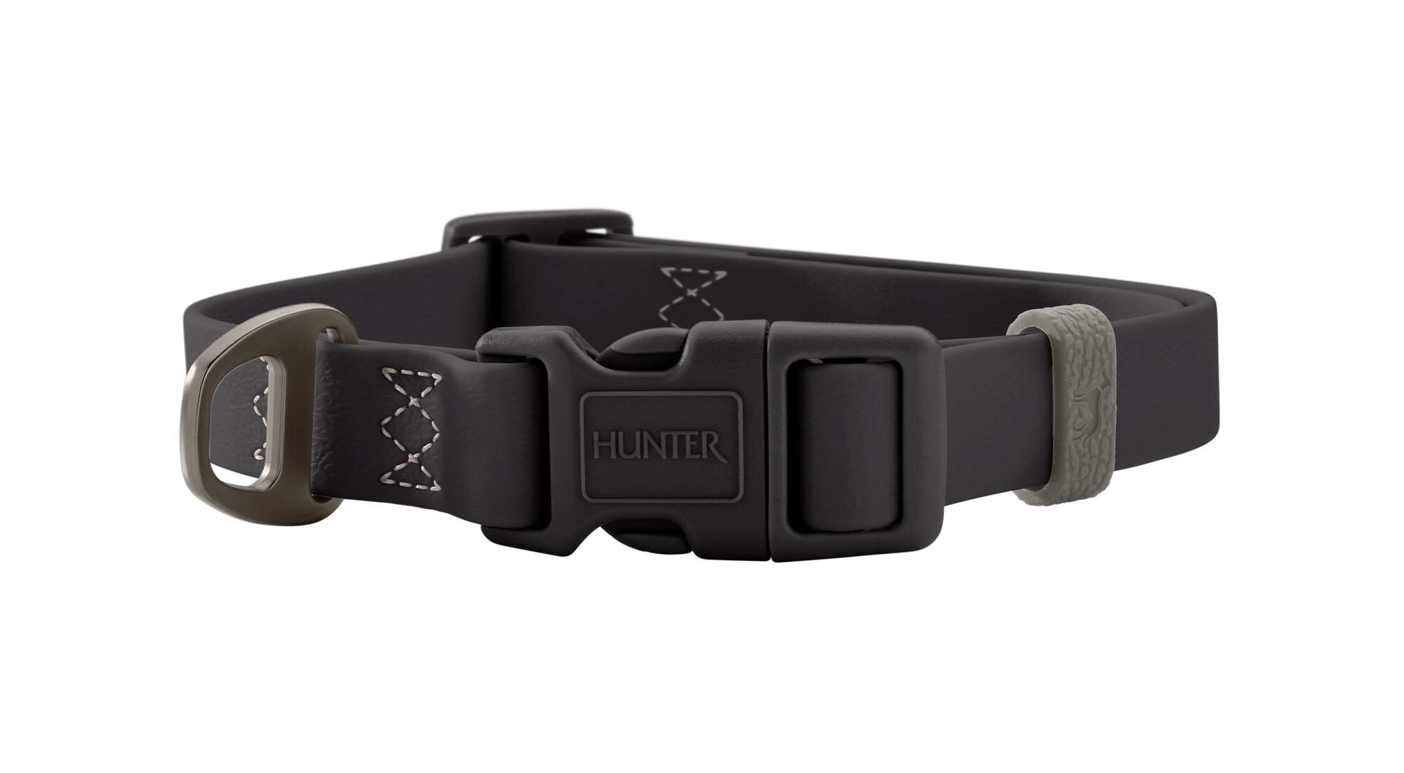 Hunter Havana - Halsband Hond - Zwart - 40 tot 55 cm Hunter Havana - Halsband Hond - Zwart - 40 tot 55 cm