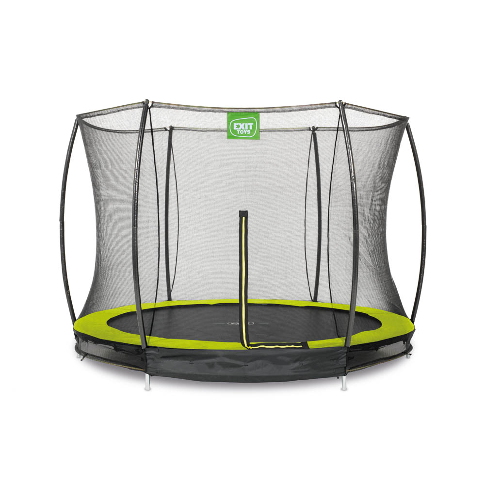Exit Silhouette - Inground trampoline - Groen - 244 cm