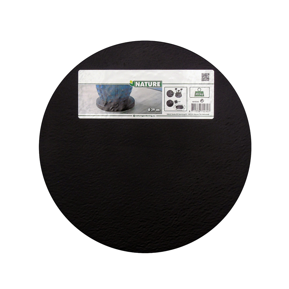 Nature - Plantentrolley - Antraciet - Ø 29cm -