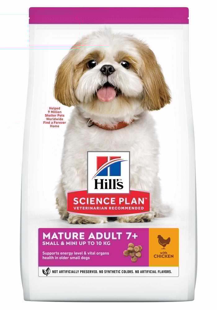 Hill's Science Plan Mature Adult Small - Mini - Hondenvoer - 6 Kilogram - kip