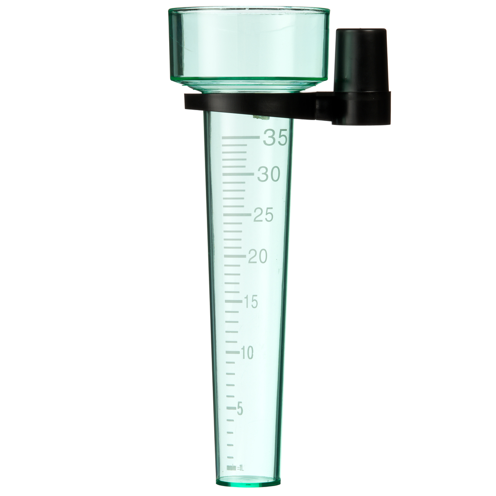Nature Regenmeter met Stokhouder - Regen- en Thermometers - Transparant