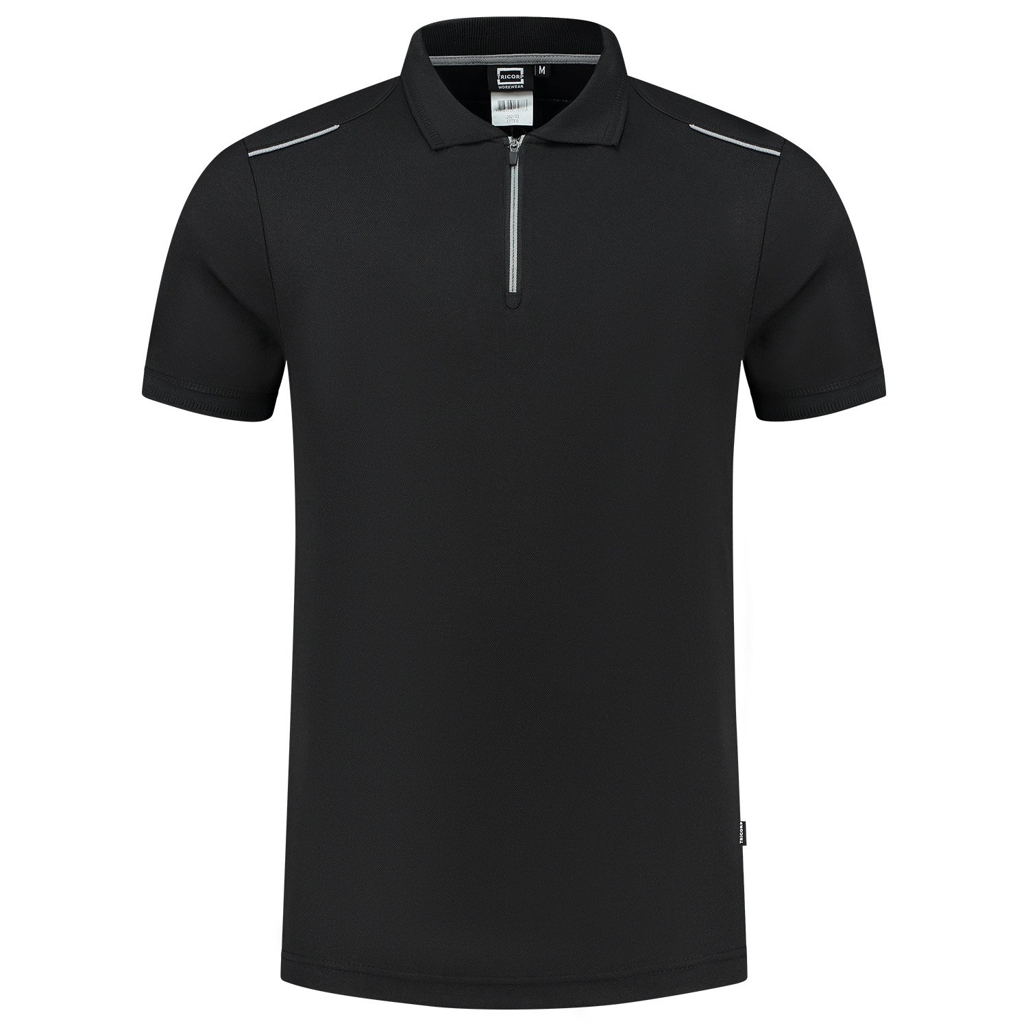 Tricorp Accent 202703 - Poloshirt - Zwart/Grijs - 3XL