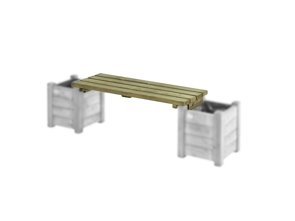 Talen Horst bloembak - Zitting - 120 x 42 cm - 42x120 cm