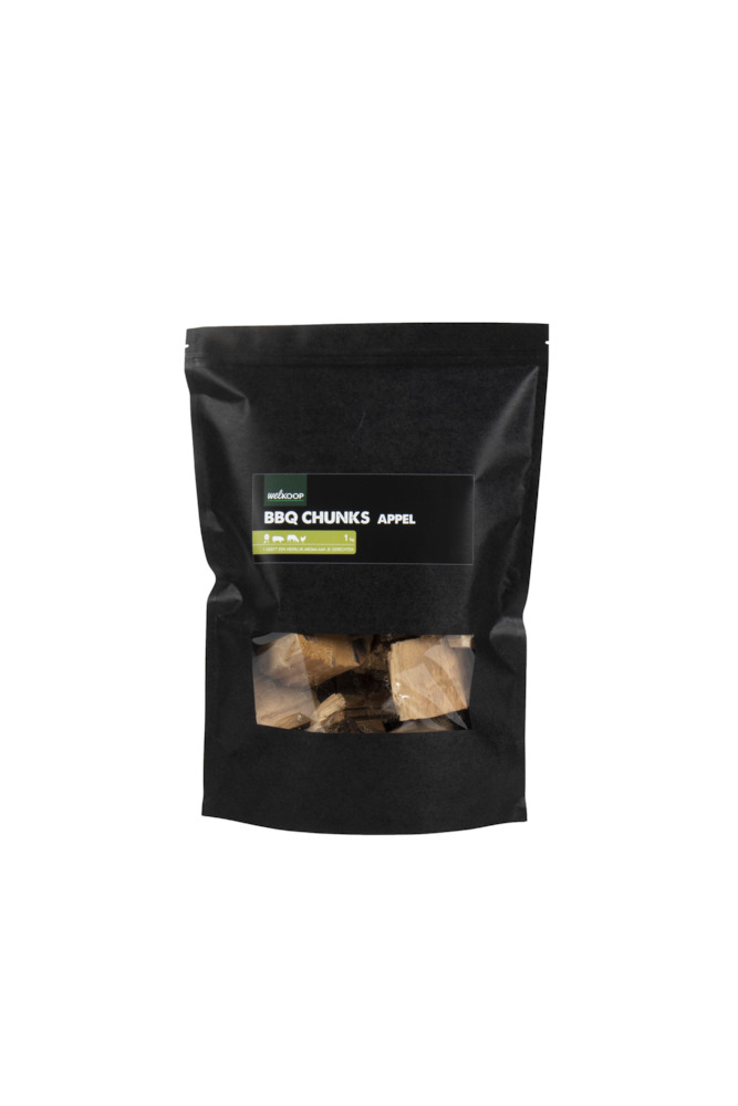 Welkoop Chunks Appel - Rookhout - 1 Kilogram - Appel
