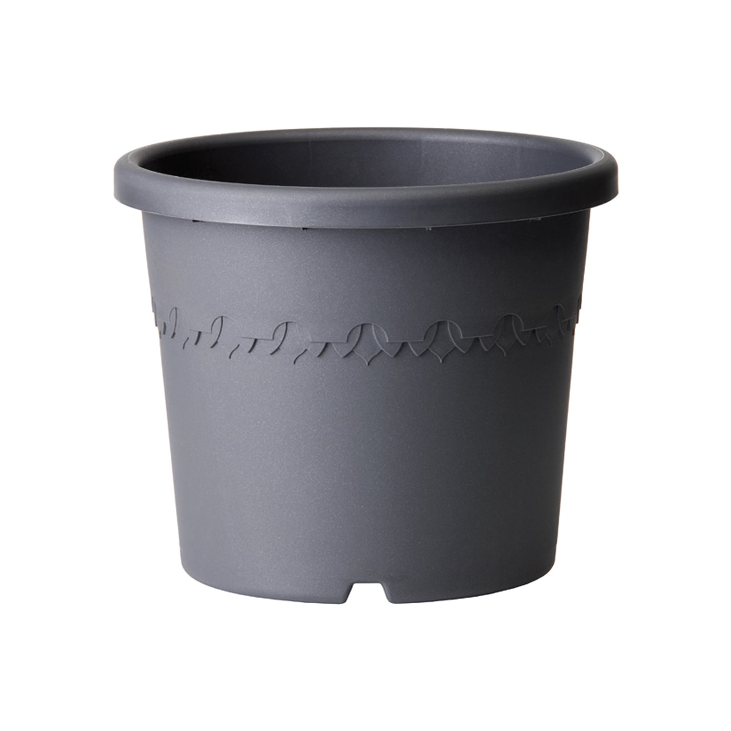 Elho Algarve - Bloempot - Antraciet - 25 cm Elho Algarve - Bloempot - Antraciet - 25 cm