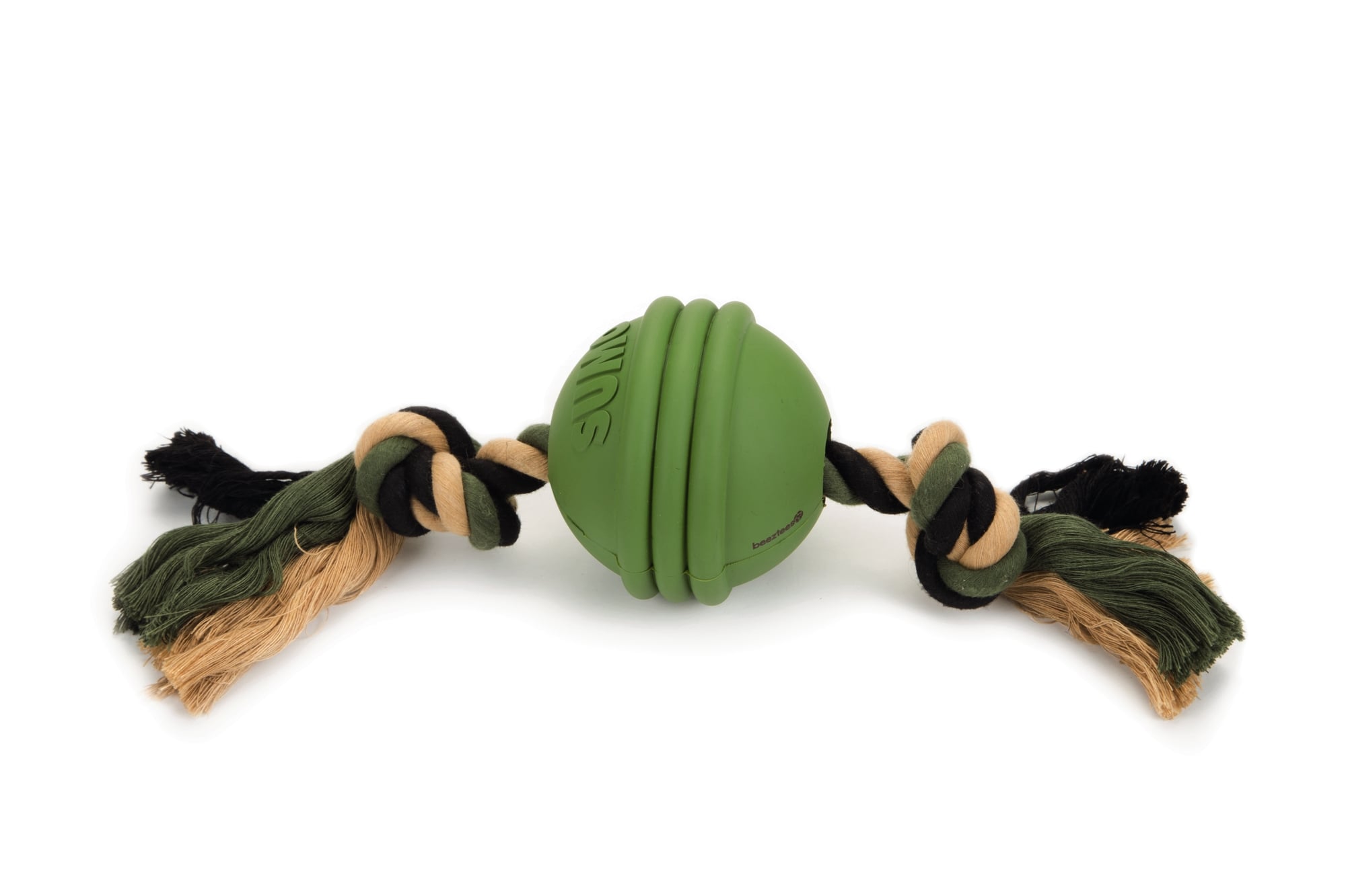 Beeztees Sumo Fit ball - Hondenspeelgoed - groen - 7.9x7.9x31.8 cm