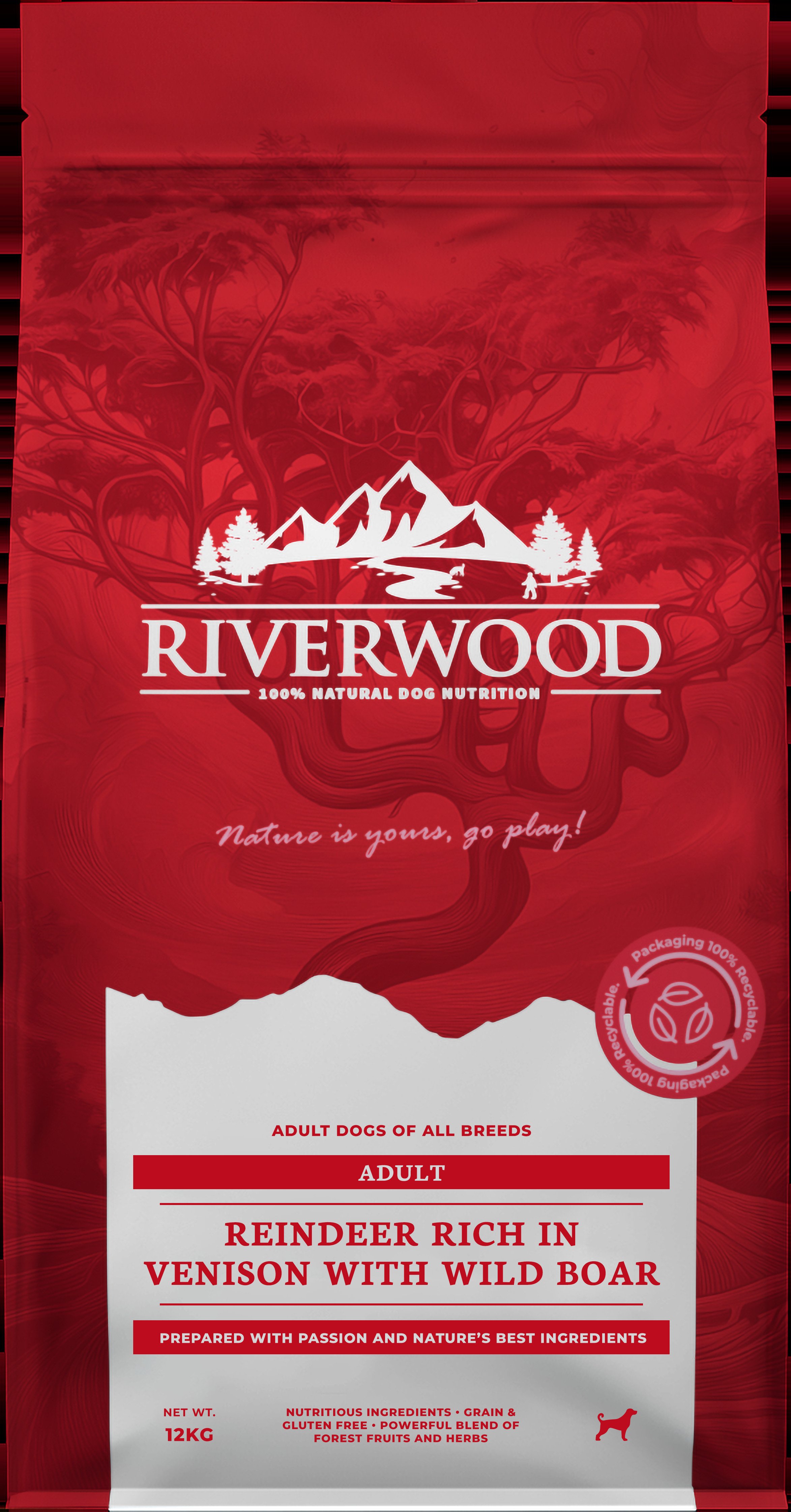 Riverwood Adult - Hondenvoer - 12 Kilogram