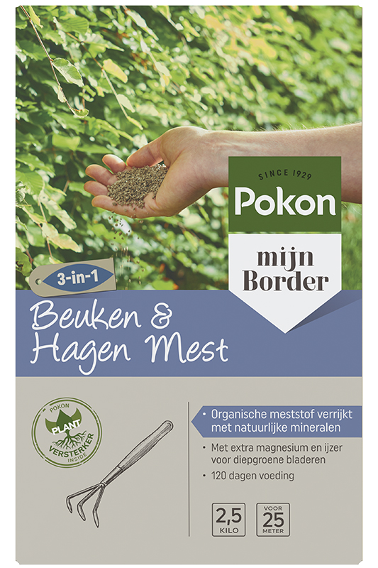 Pokon Beuken & Hagen voeding - Siertuinmeststof - 2.5 Kilogram