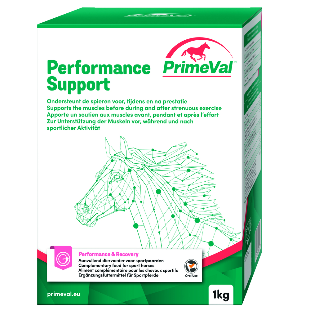 Primeval Performance Support - Spiersupplement - Paard - 1 Kilogram - paard