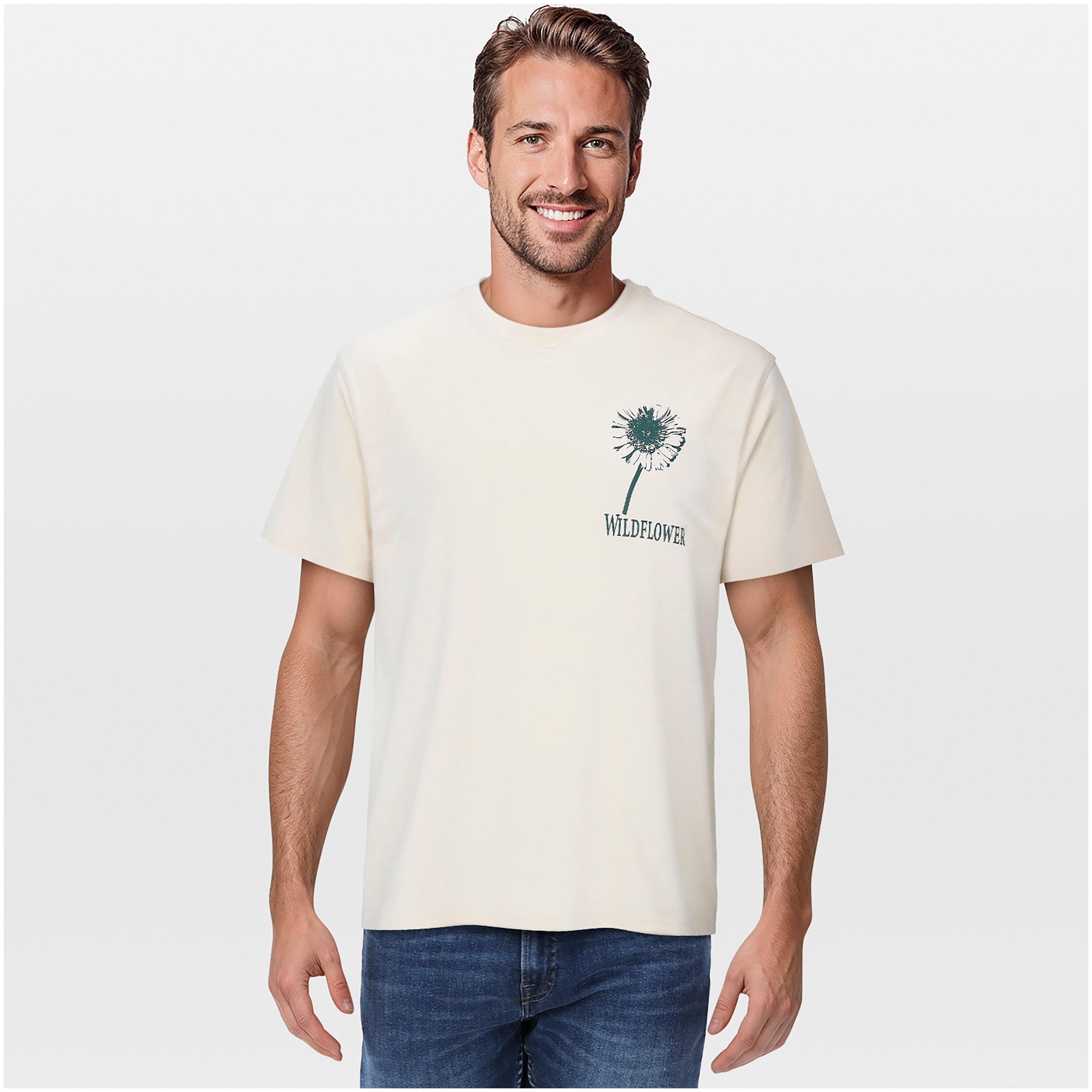 VELESTE Jurre - T-Shirt - Offwhite - M VELESTE Jurre - T-Shirt - Offwhite - M