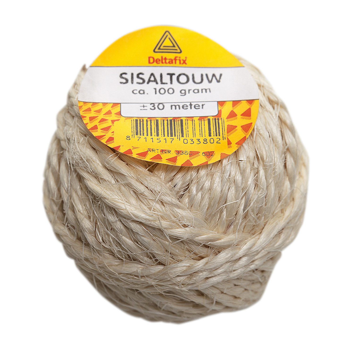 Deltafix ca.200 gram 60 meter- Sisallijntouw - 60 Meter