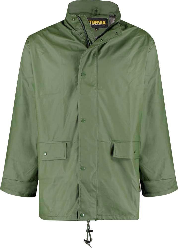 Störvik Uppsala - Regenjas - Donkergroen - M