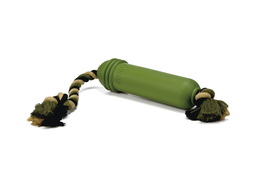 Beeztees - Sumo Fit - Apporteren - Hondenspeelgoed - groen - 51x14x6 cm