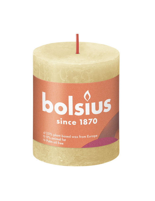 Bolsius - Kaars - 8 cm - Beige Bolsius - Kaars - 8 cm - Beige
