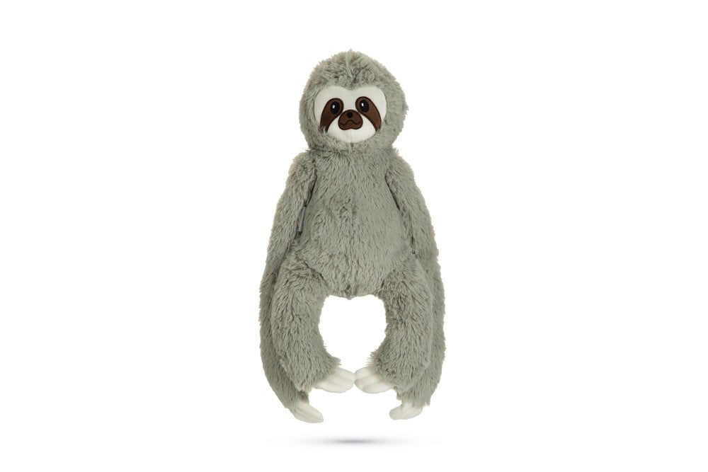 Beeztees Luiaard Mees Knuffel - Knuffels - grijs - 12.5x20x40 cm