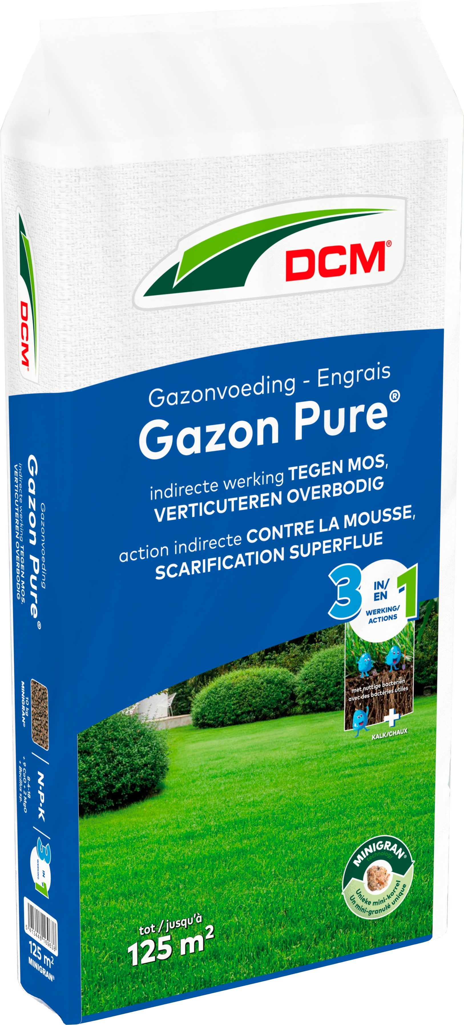DCM Gazonvoeding - Gazonmest - 125 m2 - 10 Kilogram DCM Gazonvoeding - Gazonmest - 125 m2 - 10 Kilogram