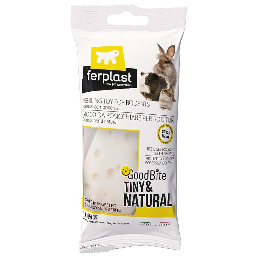 Ferplast Tiny & Natural Kaas - Knaagdierspeelgoed - Kaas