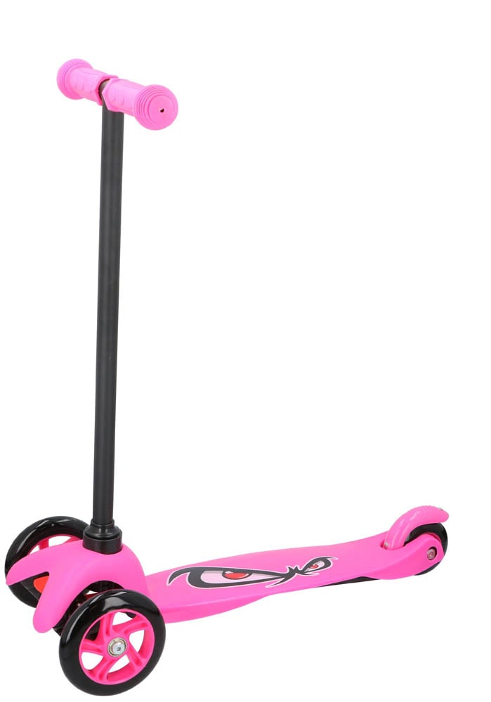 No Fear 3 wielen - Kinderstep - Roze