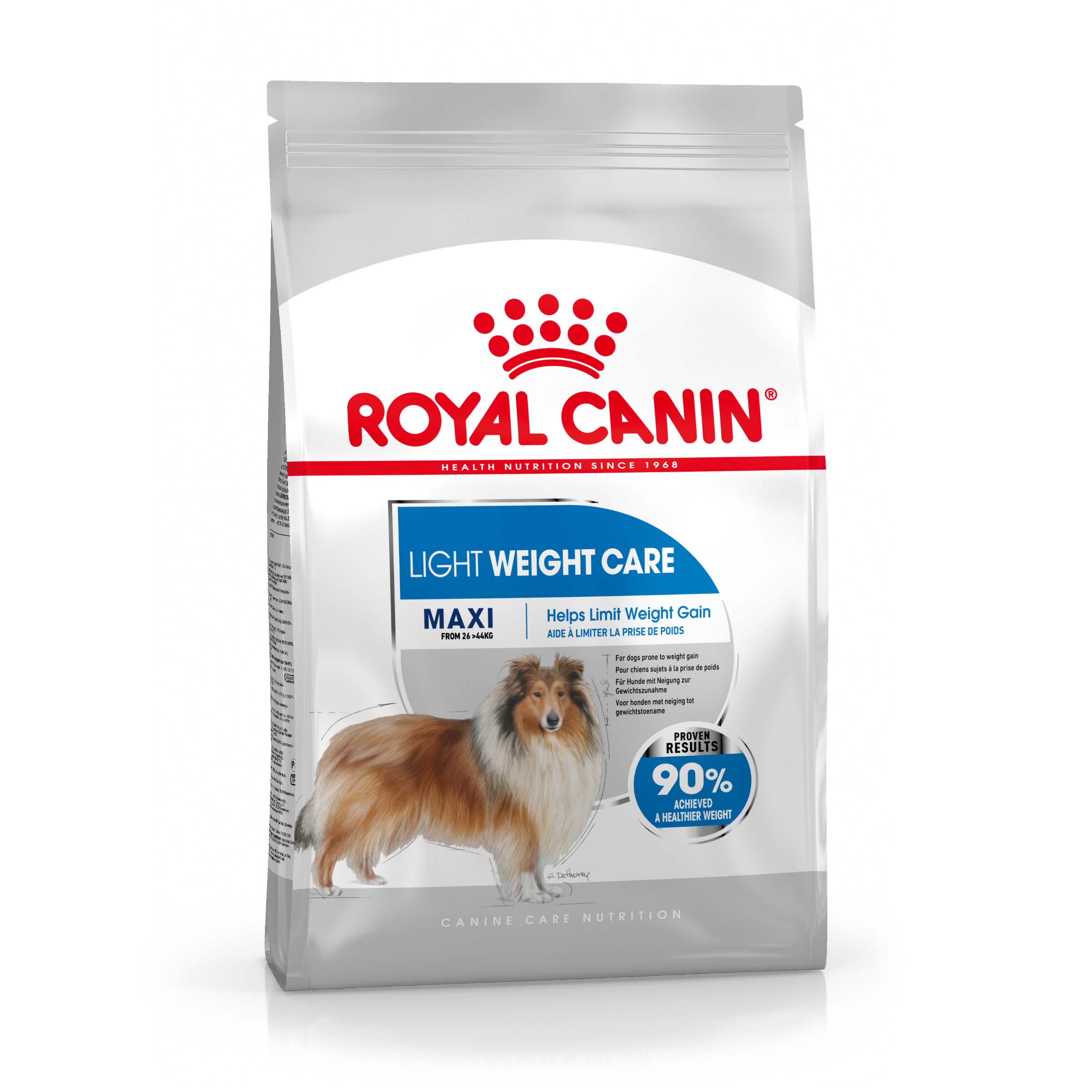 Royal Canin Light Weight Care Maxi Adult - Hondenvoer - 12 Kilogram - gevogelte