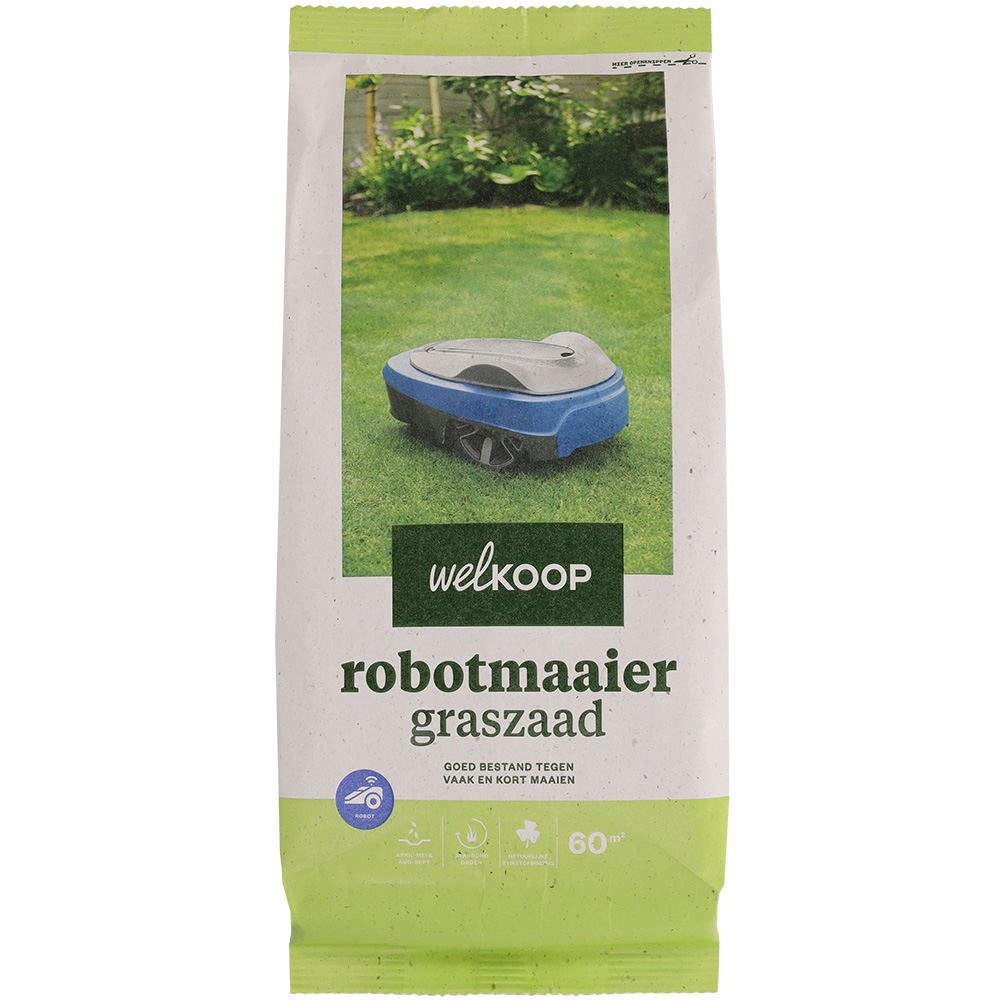 Welkoop - Robotmaaier Graszaad - 60 m2
