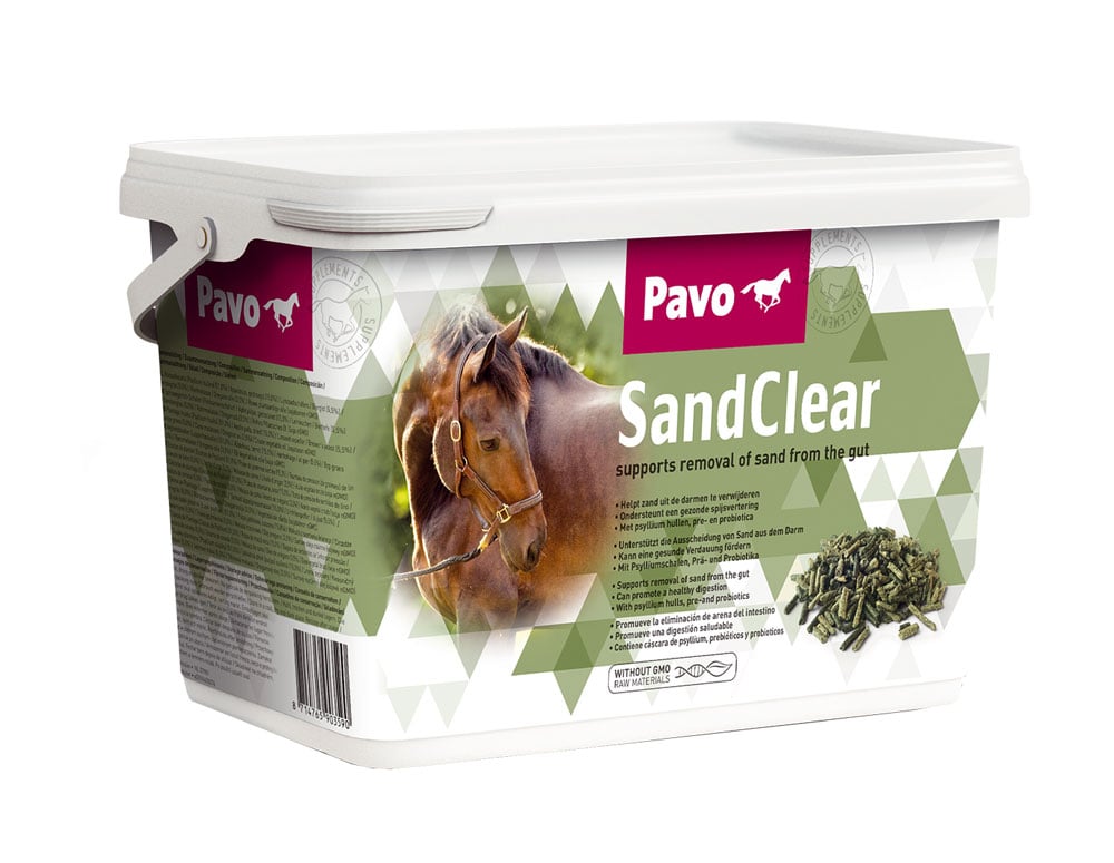 Pavo Sandclear - Darmsupplement - 2 Kilogram - Emmer