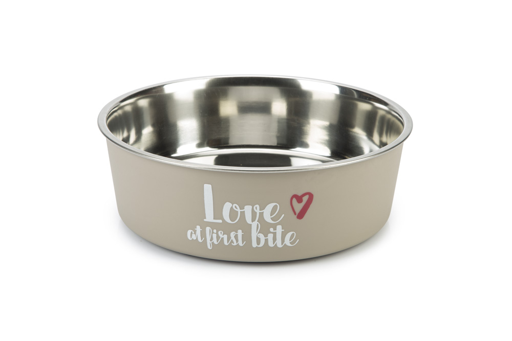 Beeztees First Bite - Voerbak - Grijs - 23 cm