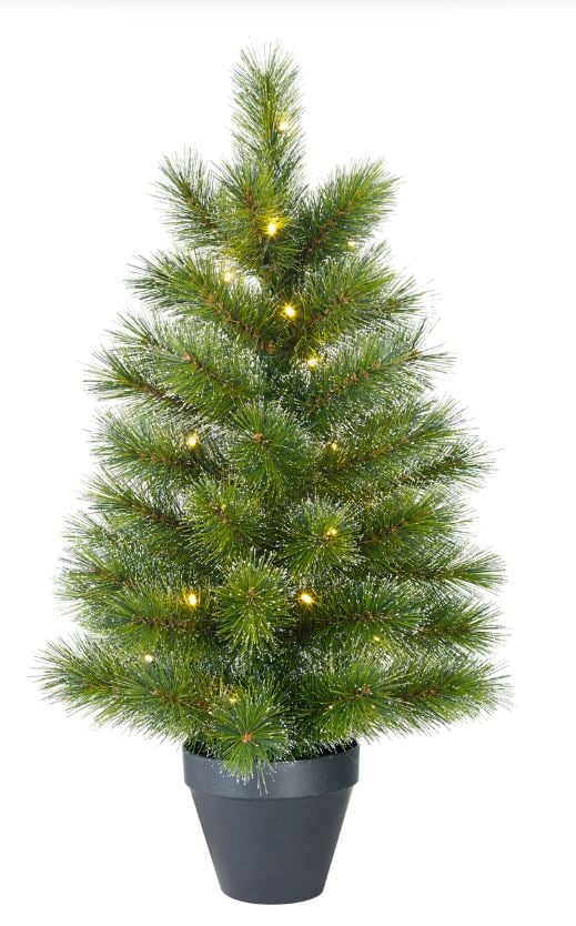 Black Box Trees Glendon - Kunstkerstboom - Groen - 20 lampjes - 60 cm