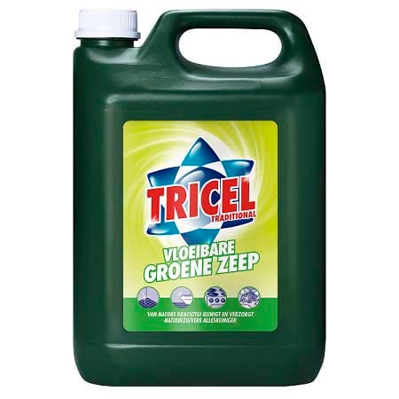 Tricel Goudzeep Vloeibaar - Allesreiniger - 5 Liter - 18.5 cm