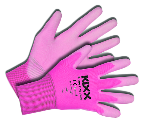 KIXX Pretty Pink - Tuinhandschoenen - Roze - 7