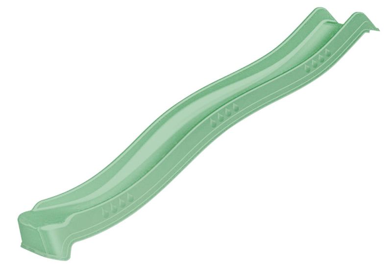 Swing King - Glijbaan - Pastel Groen - Kunststof - 265 cm