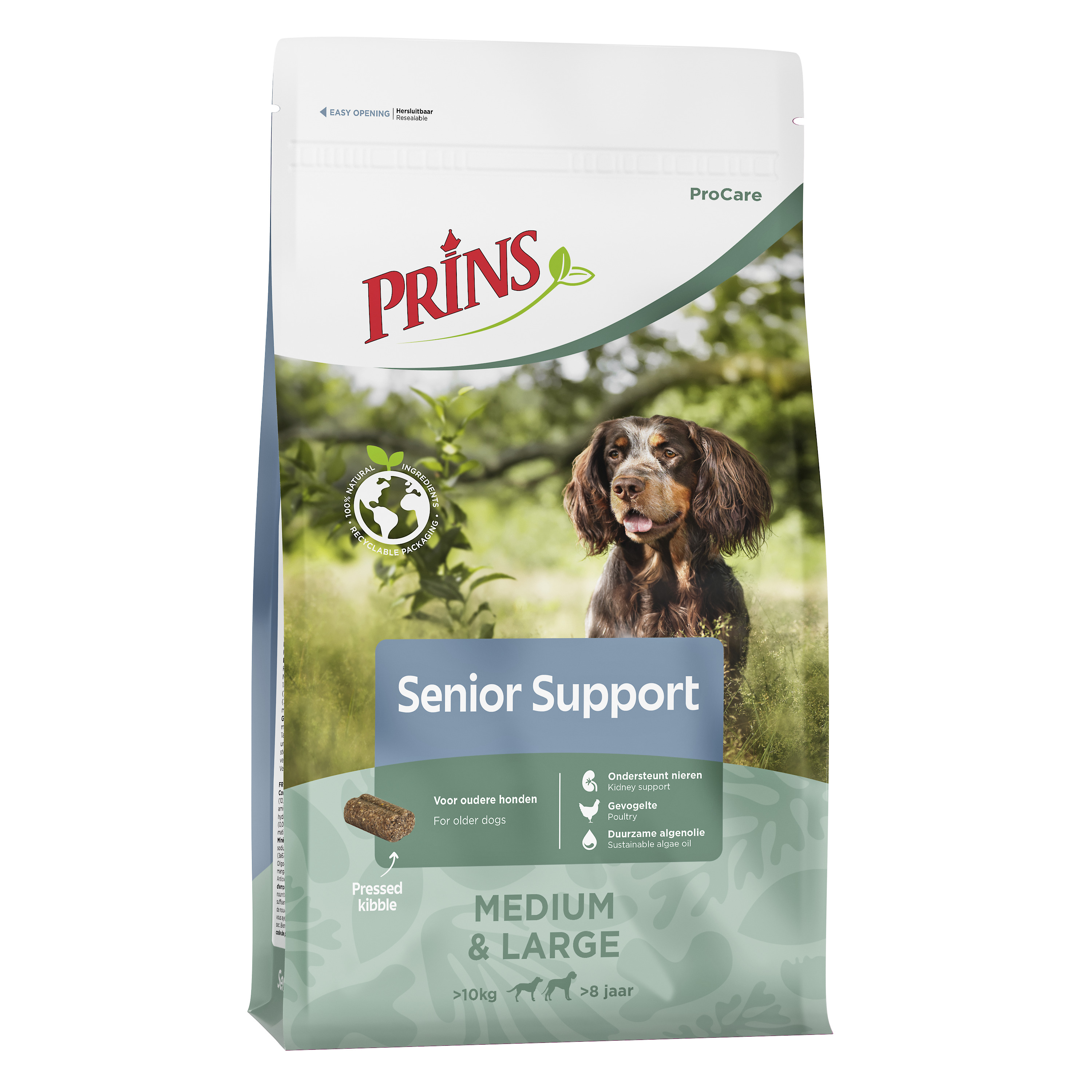 Prins ProCare Senior Support Medium & Large - Hondenvoer - 12 Kilogram - gevogelte
