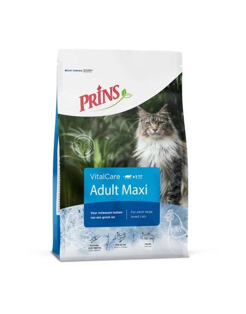 Prins Vital Care Adult maxi - Kattenvoer - 1.5 Kilogram - gevogelte Prins Vital Care Adult maxi - Kattenvoer - 1.5 Kilogram - gevogelte