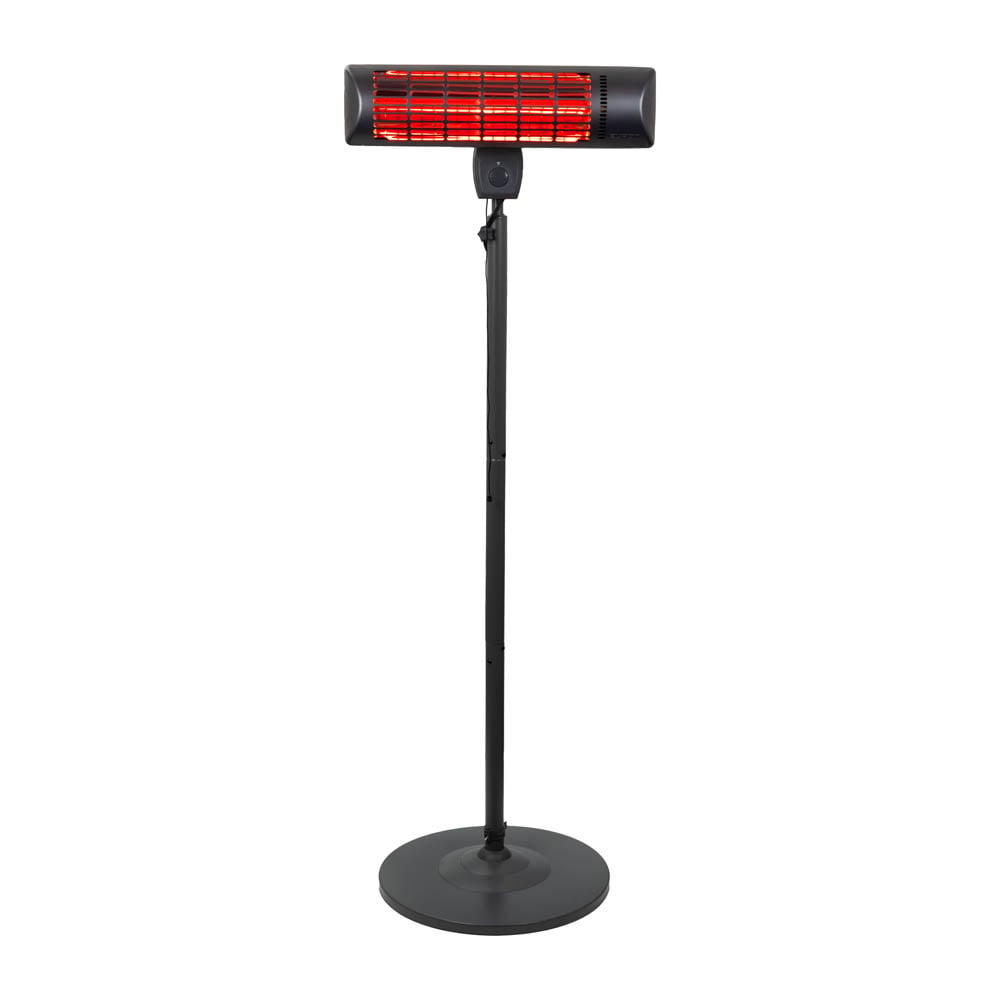 Eurom Q-Time Golden 1800 S - Staande terrasverwarmer - Grijs - 1800 W