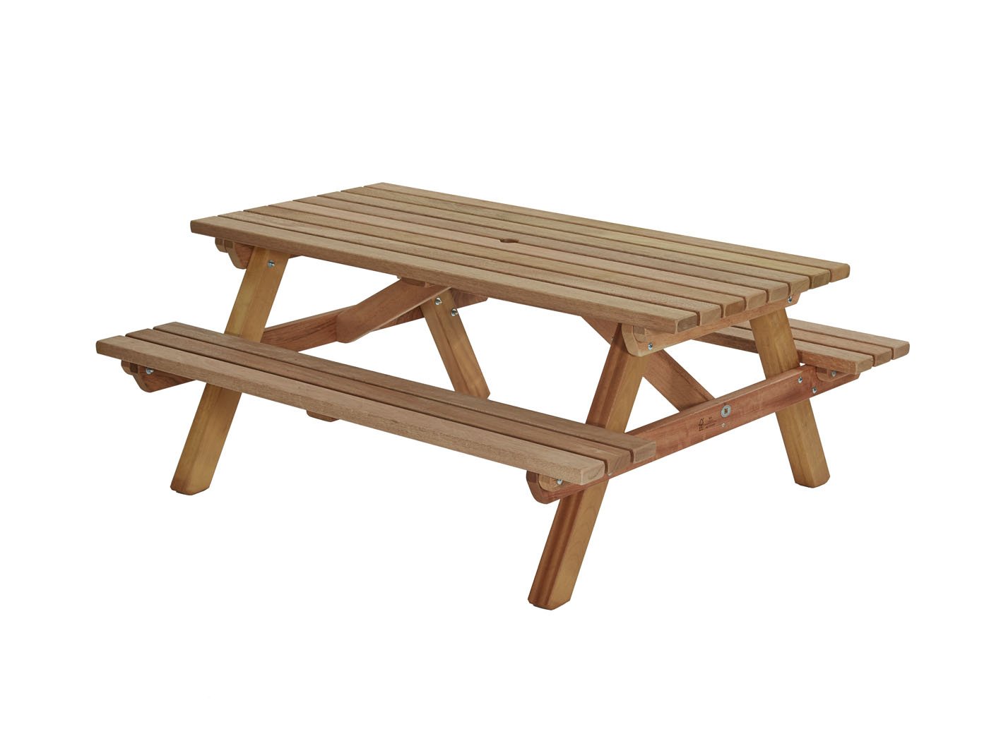 Talen   - Picknicktafel - Bruin - 76x160x180 cm