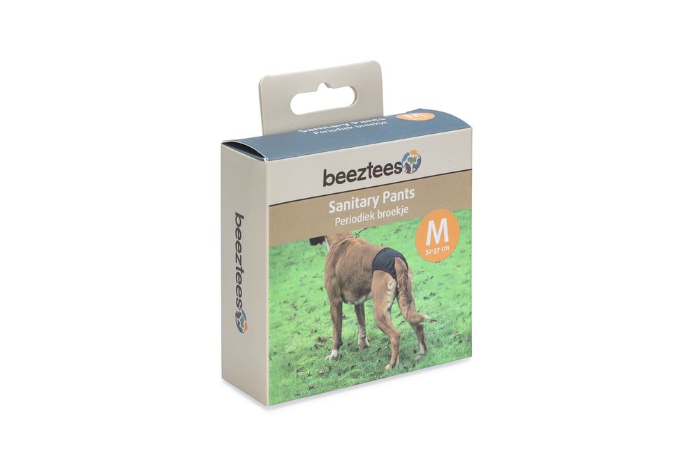 Beeztees - Loopsheidbroekje - Hond - Zwart - M