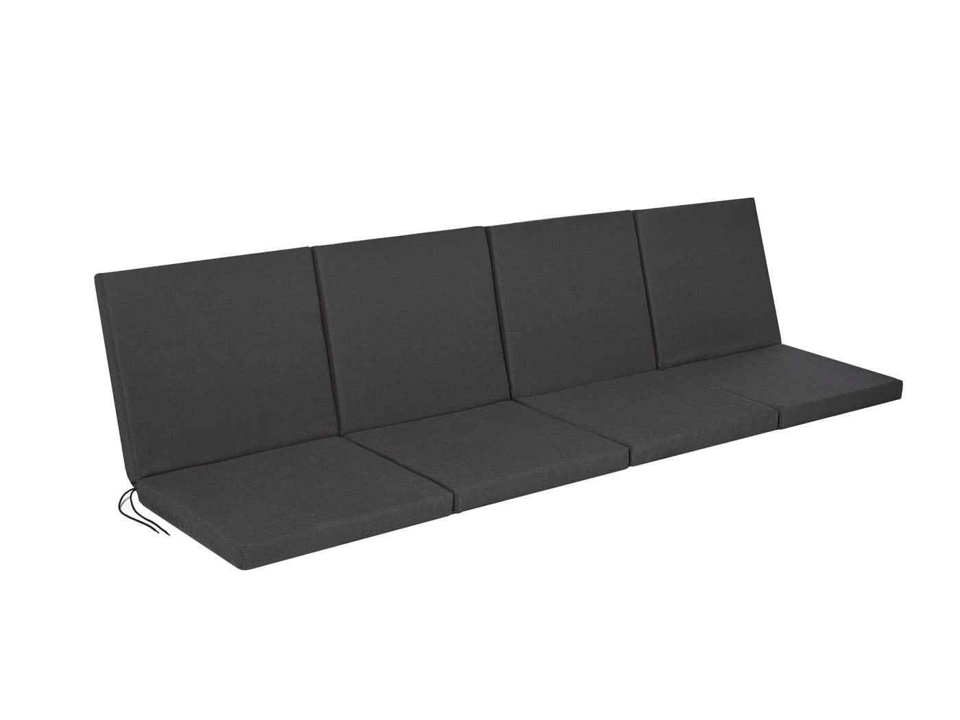 Talen Buitenmeubelen voor 4-zitsbank Zeist en 4-zitsbank Lisse - Bankkussen - Antraciet - 220x96x6cm - Antraciet