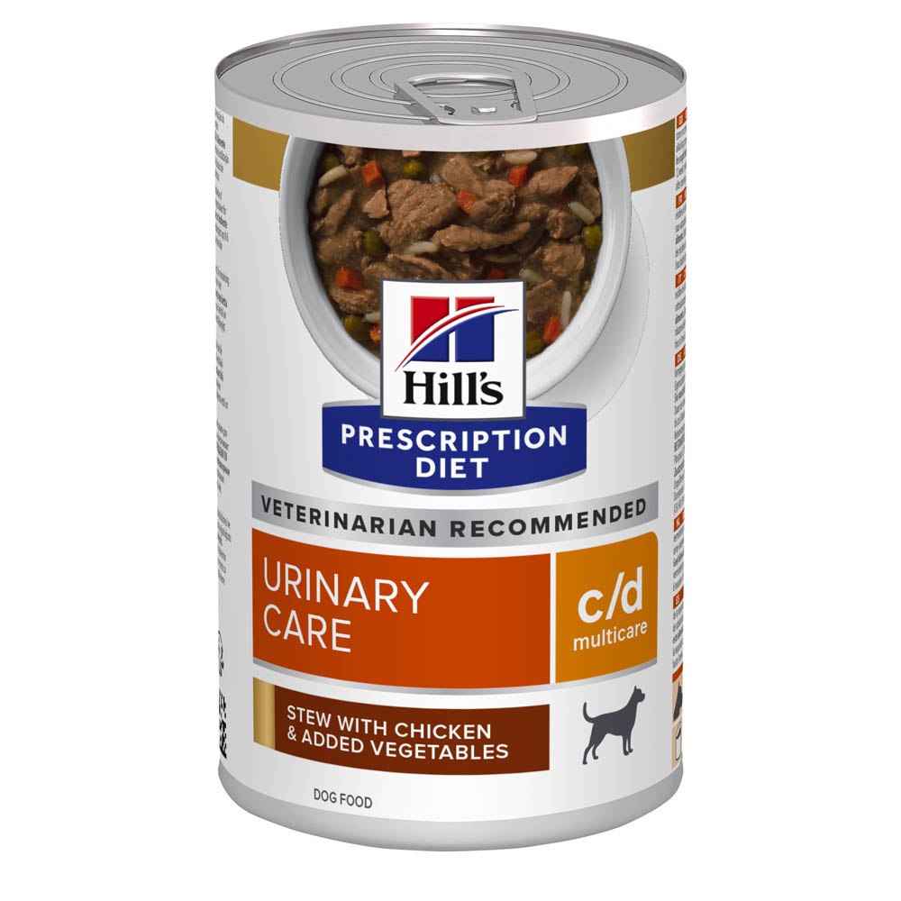 Hill's Prescription Diet Urinary Care c/d - Hondenvoer - 354 Gram - groente, kip