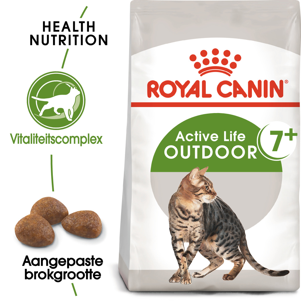 Royal Canin Outdoor 7+ - Kattenvoer - 10 Kilogram - Gevogelte