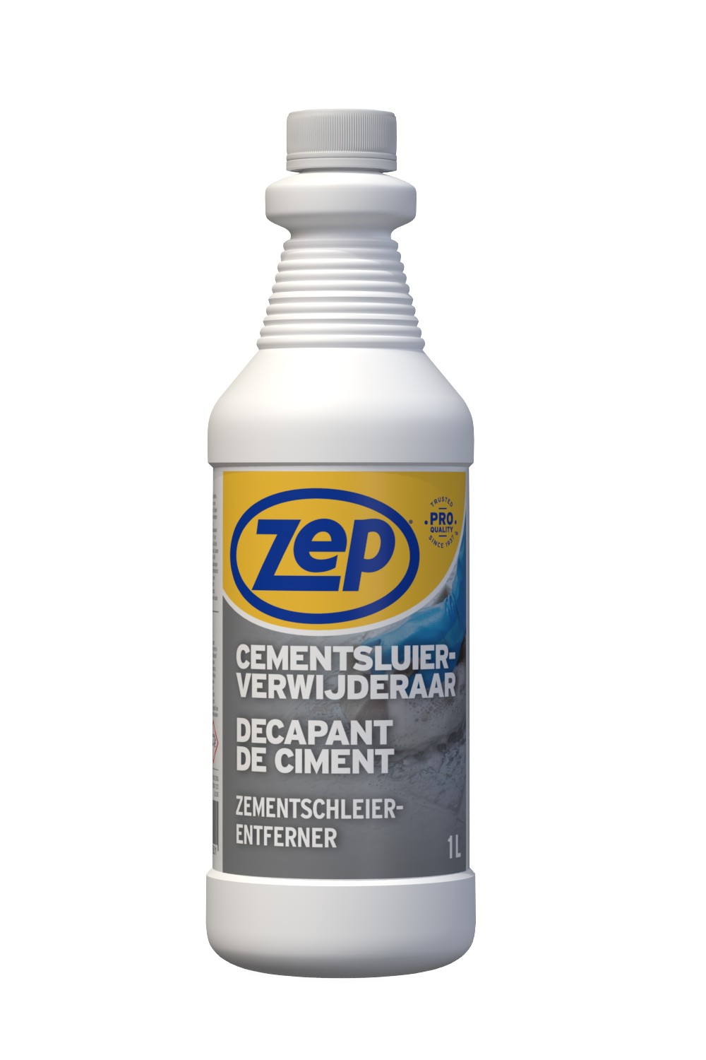 Zep - Cementsluierverwijderaar - 1 Liter - 8.5 cm