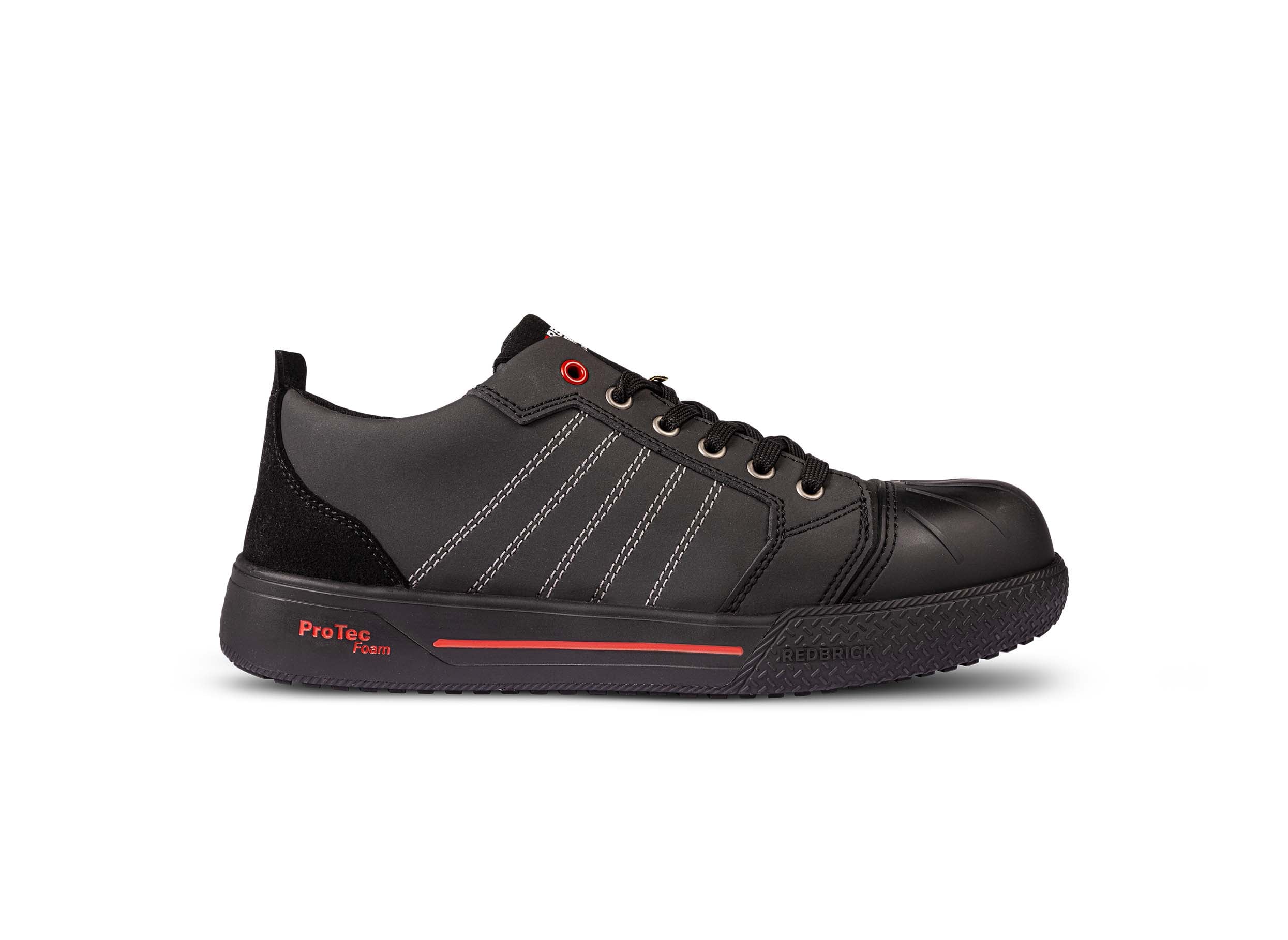 Redbrick Champ Laag - Werkschoenen - Zwart - 36
