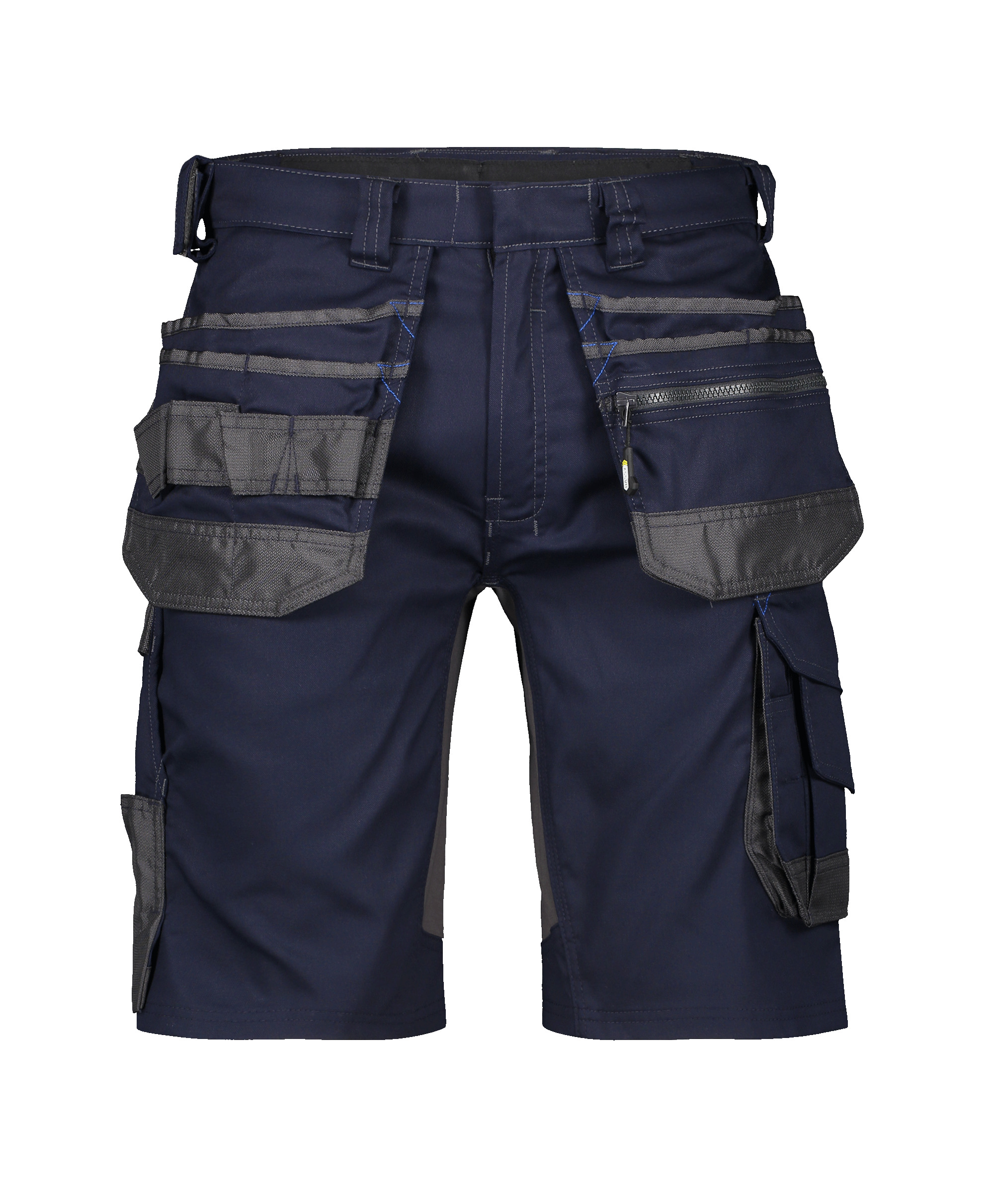 Dassy D-FX Flex Trix Next - Korte werkbroek - NACHTBLAUW/ANTRACIETGRIJS - 48