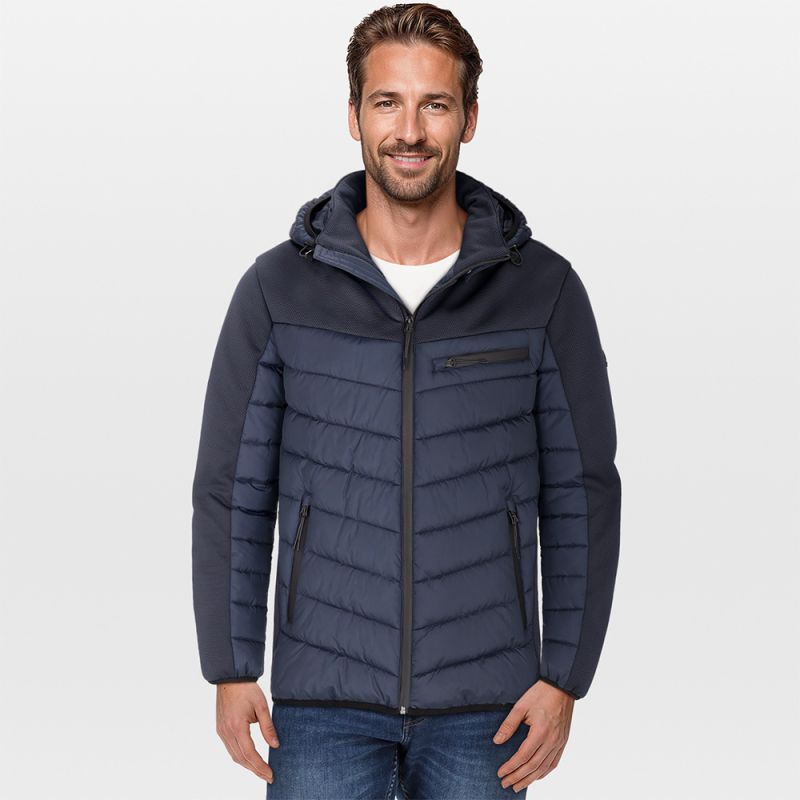 Veleste Locky - Jas - Blauw - 4XL